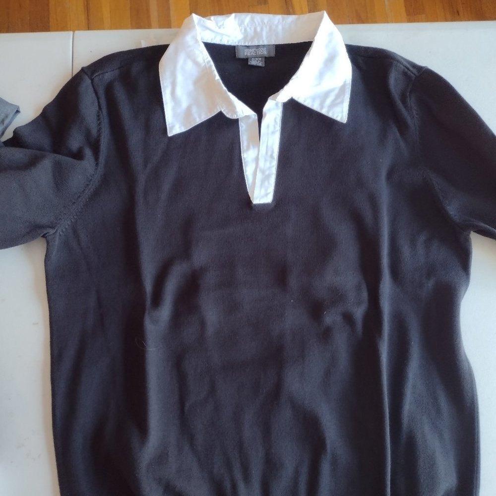 Kenneth Cole reaction black sweater